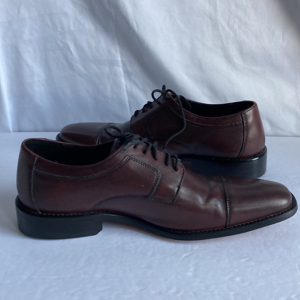 Johnston & Murphy Brown Leather Oxford Shoes Size 9